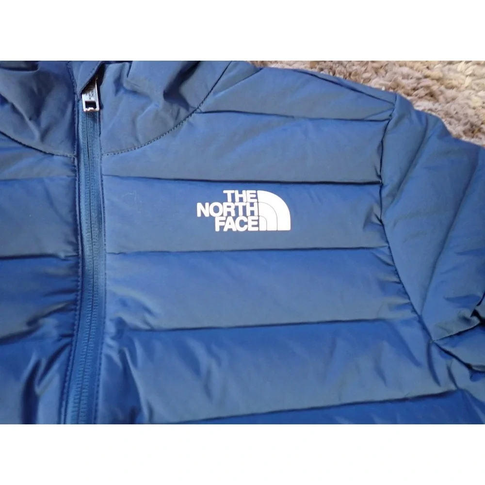 The North Face Puffer Jacket Boys XL 14/16 Blue Excellent 600 Down Insulated